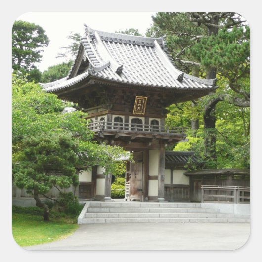 サン日本のフランシスコのティーガーデン スクエアシール (正面)