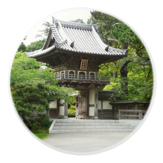 サン日本のフランシスコのティーガーデン セラミックノブ (正面)