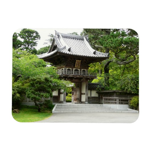 サン日本のフランシスコのティーガーデン マグネット (横)