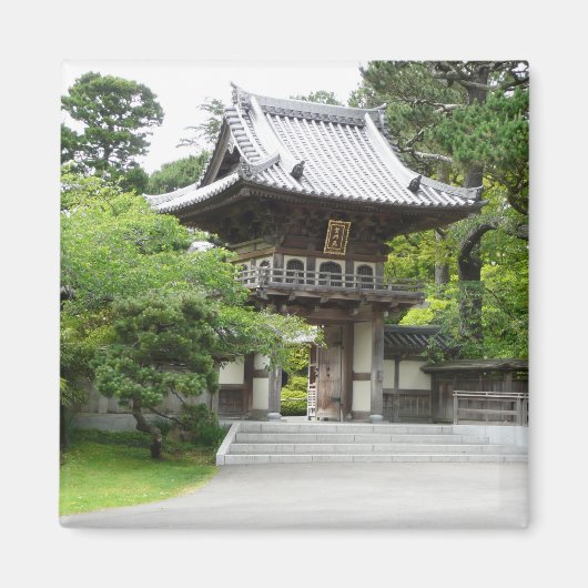 サン日本のフランシスコのティーガーデン マグネット (正面)