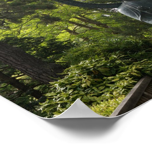 サン日本のフランシスコ茶園仏ポスター ポスター (角)