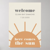 サン来ヴィンテージ歓迎ポスター ポスター (正面)