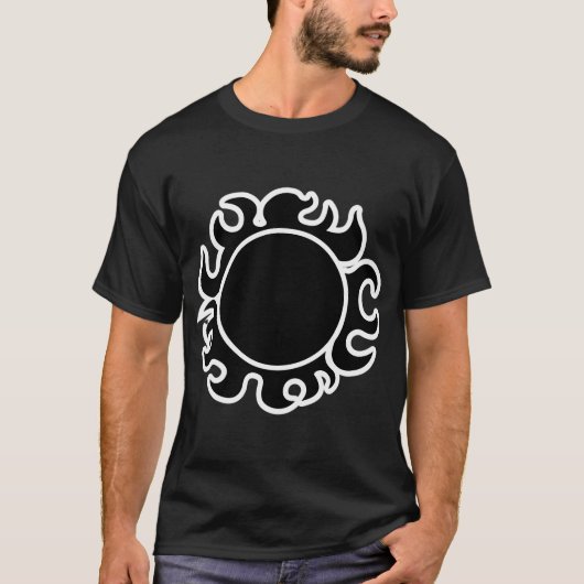 サン海賊団ジョリーロジャー2 Tシャツ (正面)