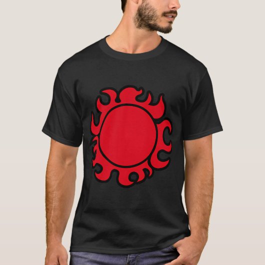 サン海賊団ジョリーロジャー4 Tシャツ (正面)