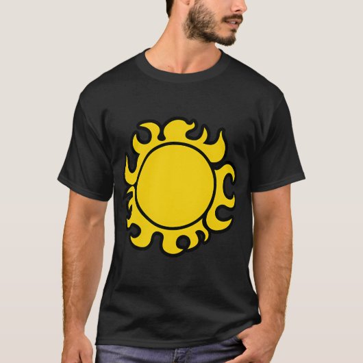 サン海賊団ジョリーロジャー6 Tシャツ (正面)