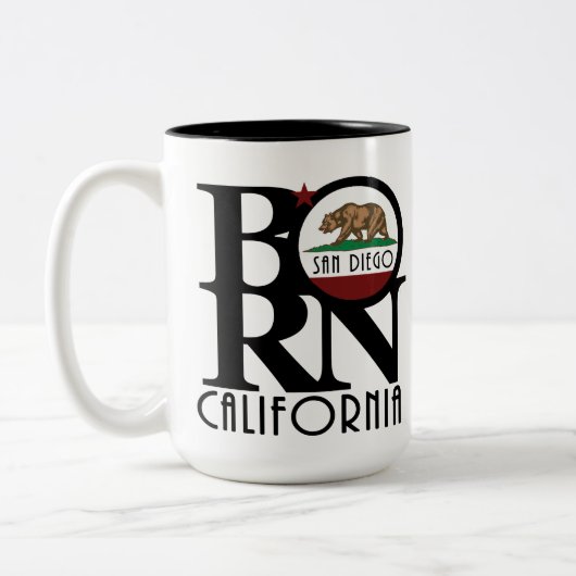 サン生まれディエゴ15oz ツートーンマグカップ (左)