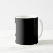 サン生まれフランシスコ11ozブラック コーヒーマグカップ (正面右)