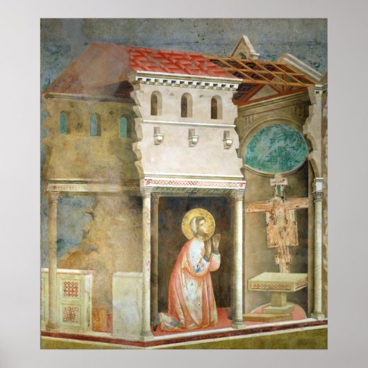 サン祈教会の聖フランシス ポスター (正面)