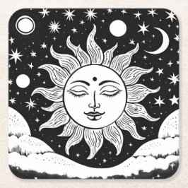 サン神様紙コースター スクエアペーパーコースター