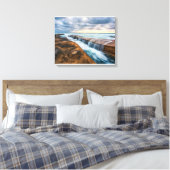 サン素晴らしディエゴ・ラ・ジョラ・コーブ キャンバスプリント (インサイチュ (寝室))