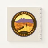 サン素晴らしドデューンズ国立公園 ノートブック (裏面)