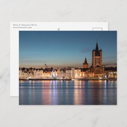 サン素晴らしマルタンチャーチケルン ポストカード (正面/裏面)