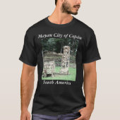 サン素晴らしロードAD426マヤ遺跡の古代写真 Tシャツ (正面)