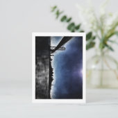 サン絵を描フランシスコ・スカイラインの写真 ポストカード (スタンド正面)