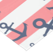 サン航海のゴネービーブルーいかり テーブルクロス (アングル)