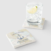 ⚓サン航海のフランシスコベイへようこそ ストーンコースター (横)