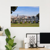 サン色彩の鮮やかフランシスコの婦人 ポスター (ホームオフィス)