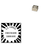 サン蔵書票 ラバースタンプ (押印)