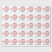 サン表現タ郵便北極便 ラッピングペーパー (フラット)