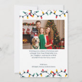 サン親愛タいけなおもしろい犬クリスマス2写真 シーズンカード (裏面)