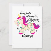 サン親愛タさん、クリスマスに欲しいのは一角獣だけ。 セーブザデート (正面)