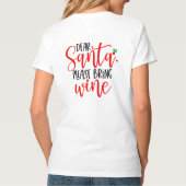 サン親愛タはワインを持って来て–56564 Tシャツ (裏面)