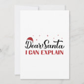 サン親愛タ私が説明できる。クリおもしろいスマス引用文。 シーズンカード (正面)