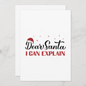 サン親愛タ私が説明できる。クリおもしろいスマス引用文。 シーズンカード (正面/裏面)