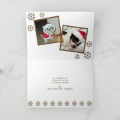 サン親愛タ | おもしろいクリスマス定義Good 3写真 シーズンカード (内部)