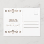 サン親愛タ |おもしろい写真の追加おもしろい ポストカード (裏面)