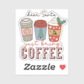 サン親愛タ |かわいいクリスマス シール (シート)