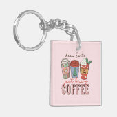 サン親愛タ | クリスマスコーヒーラテ キーホルダー (正面左)
