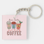 サン親愛タ | クリスマスコーヒーラテ キーホルダー (裏面)