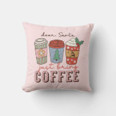 サン親愛タ | クリスマスコーヒーラテ クッション (正面)