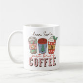 サン親愛タ | クリスマスコーヒーラテ コーヒーマグカップ (左)