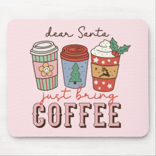 サン親愛タ   クリスマスコーヒーラテ マウスパッド