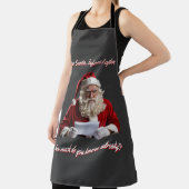 サン親愛タ…サンタクロースおもしろい、クリスマスホリデー エプロン (インサイチュ)
