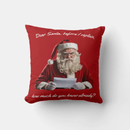 サン親愛タ…サンタクロースおもしろい、クリスマスホリデー クッション