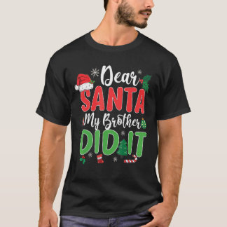 サン親愛タ・マイ・ブラザーがクリスマス・キいけなー Tシャツ