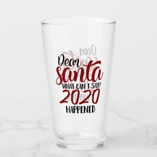 サン親愛タ |私が言うことができること – 2020が起こった タンブラーグラス (正面)