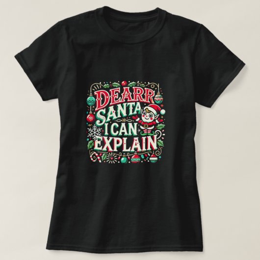 「サン親愛タ、説明しよう」 Tシャツ (デザイン正面)