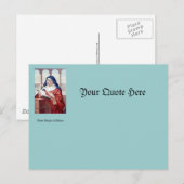 サン賛美ブリジッドからの ポストカード (正面/裏面)