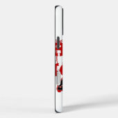 サン赤と白タ歩くホホホホアートプリント Case-Mate iPhoneケース (裏面 / 右)