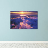 サン輝くオンアイス キャンバスプリント (インサイチュ (ウッドフロア))