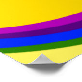 サン顔レインボーポスター ポスター (角)