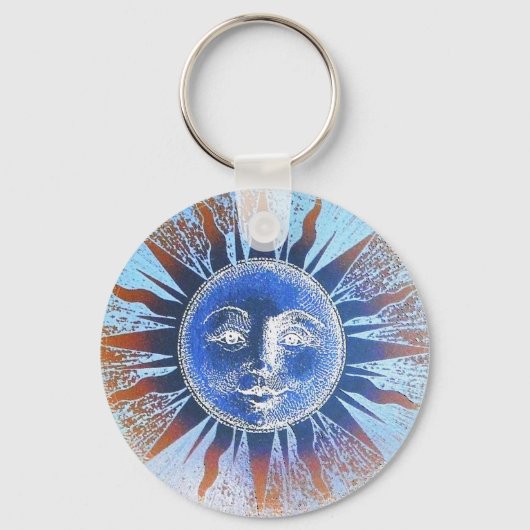 サン顔 キーホルダー (正面)
