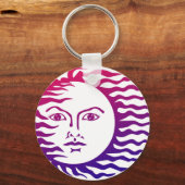 サン顔 キーホルダー (正面)