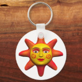 サン顔 キーホルダー (正面)