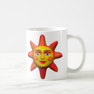 サン顔 コーヒーマグカップ