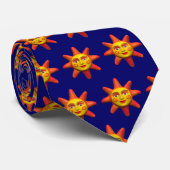 サン顔 – 青 ネクタイ (ロール)